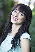 Ukrainian mail order bride Julia from Poltava with black hair and blue eye color - image 17