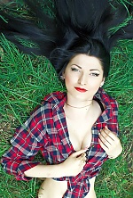 Ukrainian mail order bride Ekaterina from Kharkov with black hair and green eye color - image 7