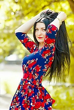 Ukrainian mail order bride Ekaterina from Kharkov with black hair and green eye color - image 2