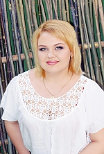 Ukrainian mail order bride Anastasia from Kharkov with blonde hair and green eye color - image 6