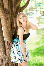 Ukrainian mail order bride Julia from Kharkiv with blonde hair and blue eye color - image 3