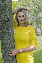 Ukrainian mail order bride Alla from Nikolaev with blonde hair and green eye color - image 19