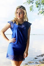 Ukrainian mail order bride Kate from Nikolaev with blonde hair and blue eye color - image 10