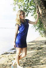 Ukrainian mail order bride Kate from Nikolaev with blonde hair and blue eye color - image 4