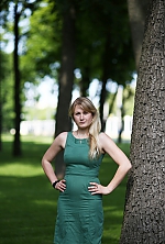 Ukrainian mail order bride Oksana from Kharkov with blonde hair and green eye color - image 6