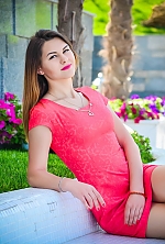 Ukrainian mail order bride Violetta from Topali with light brown hair and green eye color - image 5