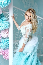 Ukrainian mail order bride Anna from Kharkov with blonde hair and blue eye color - image 3