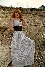 Ukrainian mail order bride Oksana from Nikolaev with red hair and green eye color - image 5