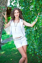 Ukrainian mail order bride Nadezhda from Kiev with light brown hair and brown eye color - image 2