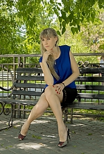 Ukrainian mail order bride Olga from Nikolaev with blonde hair and grey eye color - image 2
