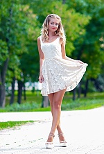 Ukrainian mail order bride Anna from Kiev with blonde hair and green eye color - image 12