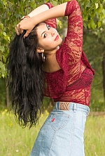 Ukrainian mail order bride Eleonora from Kyiv with black hair and brown eye color - image 3