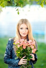 Ukrainian mail order bride Olga from Nikolaev with blonde hair and blue eye color - image 5