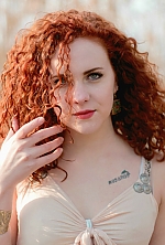 Ukrainian mail order bride Yuliya from Aleksandria with red hair and blue eye color - image 2