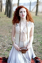 Ukrainian mail order bride Yuliya from Aleksandria with red hair and blue eye color - image 7
