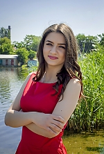 Ukrainian mail order bride Marina from Nikolaev with brunette hair and green eye color - image 2