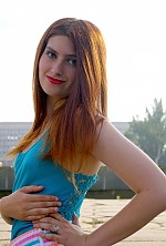 Ukrainian mail order bride Anna from Zaporojye with red hair and green eye color - image 4