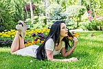 Ukrainian mail order bride Anna from Kharkov with black hair and blue eye color - image 6