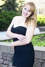 Ukrainian mail order bride Ksenia from Nikolaev with blonde hair and blue eye color - image 7