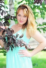 Ukrainian mail order bride Ksenia from Nikolaev with blonde hair and blue eye color - image 2