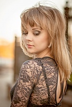 Ukrainian mail order bride Anastasia from Donetsk with blonde hair and grey eye color - image 5