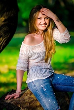 Ukrainian mail order bride Katerina from Nikopol with blonde hair and green eye color - image 4