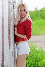 Ukrainian mail order bride Julia from KHERSON with blonde hair and blue eye color - image 6