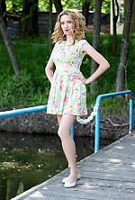 Ukrainian mail order bride Oksana from Odessa with blonde hair and green eye color - image 7
