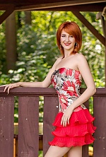 Ukrainian mail order bride Yana from Kharkiv with red hair and grey eye color - image 9