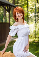 Ukrainian mail order bride Yana from Kharkiv with red hair and grey eye color - image 5