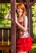 Ukrainian mail order bride Yana from Kharkiv with red hair and grey eye color - image 7