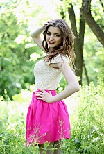 Ukrainian mail order bride Valentina from Lygansk with light brown hair and green eye color - image 12