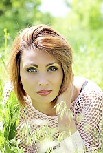 Ukrainian mail order bride Oksana from Dnipro with red hair and green eye color - image 4