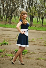 Ukrainian mail order bride Alona from Kharkov with blonde hair and green eye color - image 5