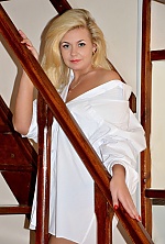 Ukrainian mail order bride Elena from Odessa with blonde hair and blue eye color - image 8