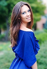 Ukrainian mail order bride Anastasia from Kiev with light brown hair and brown eye color - image 4