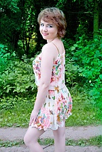 Ukrainian mail order bride Alla from Poltavaa with light brown hair and green eye color - image 3