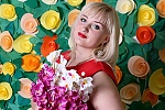 Ukrainian mail order bride Ulyana from Vasilievka with blonde hair and blue eye color - image 2