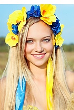 Ukrainian mail order bride Kristina from Kremenchug with blonde hair and blue eye color - image 14