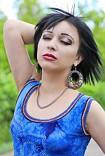 Ukrainian mail order bride Oksana from Dnipro with black hair and black eye color - image 2