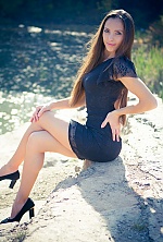 Ukrainian mail order bride Yulia from Zhitomir with light brown hair and hazel eye color - image 8