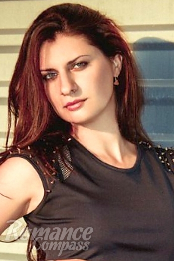 Ukrainian mail order bride Ekaterina from Dnipro with brunette hair and brown eye color - image 1