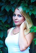 Ukrainian mail order bride Irina from Odessa with blonde hair and blue eye color - image 2