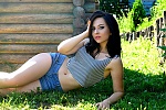 Ukrainian mail order bride Anya from Kyiv with brunette hair and blue eye color - image 2