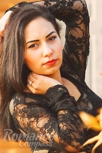 Ukrainian mail order bride Sofia from Kremenchuk with brunette hair and black eye color - image 1