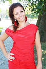 Ukrainian mail order bride Ludmila from Nikolaev with brunette hair and green eye color - image 4