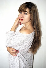 Ukrainian mail order bride Kristina from Kormylche with light brown hair and green eye color - image 2