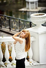 Ukrainian mail order bride Kristina from Kormylche with light brown hair and green eye color - image 9