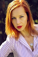 Ukrainian mail order bride Yulia from Kiev with red hair and blue eye color - image 13