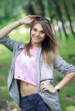 Ukrainian mail order bride Anna from Kiev with light brown hair and blue eye color - image 7